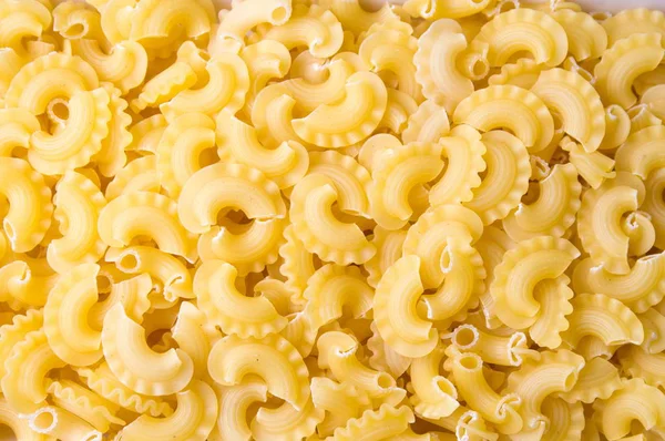 Creste di gallo pasta close up — Zdjęcie stockowe