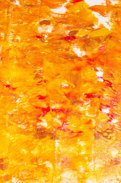 Pola latar belakang warna cat air oranye — Stok Foto