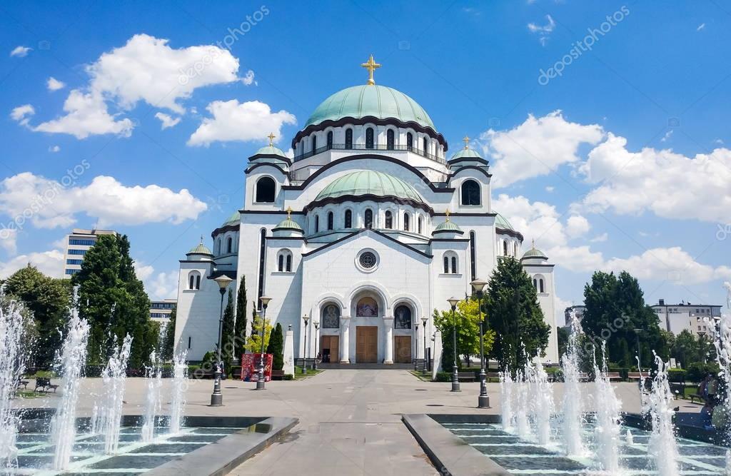 Church of Saint Sava in Belgrade, Serbia — Stock Photo © CreativeFamily 161087544