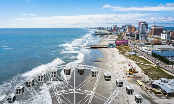 Atlantic city, usa - 20. September 2017: atlantic city waterline — Stockfoto