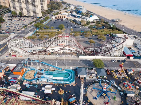 New York, Usa - 26. September 2017: Coney Island Amusement park — Stockfoto