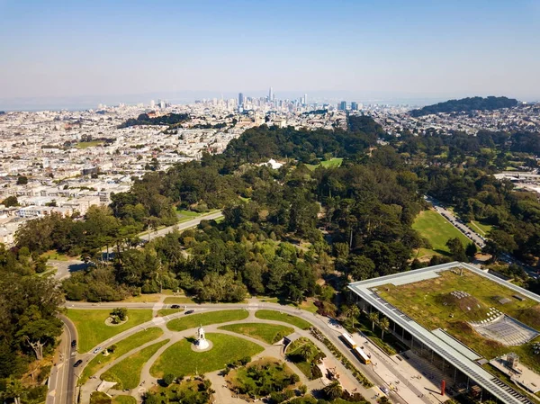 San Francisco cityscape aerial view — Stock Photo, Image