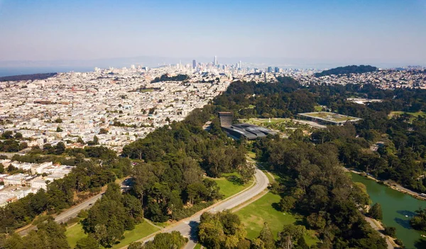 San Francisco cityscape aerial view — Stock Photo, Image