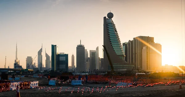 Dubai, Emirados Árabes Unidos, 11 de fevereiro de 2018: Dubai — Fotografia de Stock