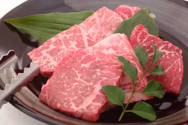 Wagyu, Kobe beef, Japanese marbled beef — Foto de Stock