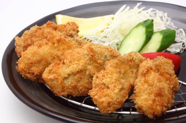 Kızarmış istiridye, Japon yemekleri