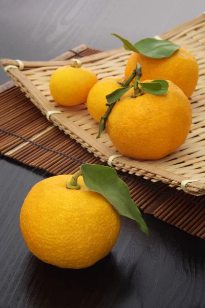 Yuzu aromatic citron — Stock Photo, Image