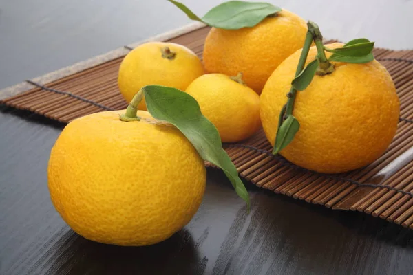 Yuzu aromatic citron — Stock Photo, Image