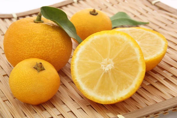 Yuzu aromatic citron — Stock Photo, Image