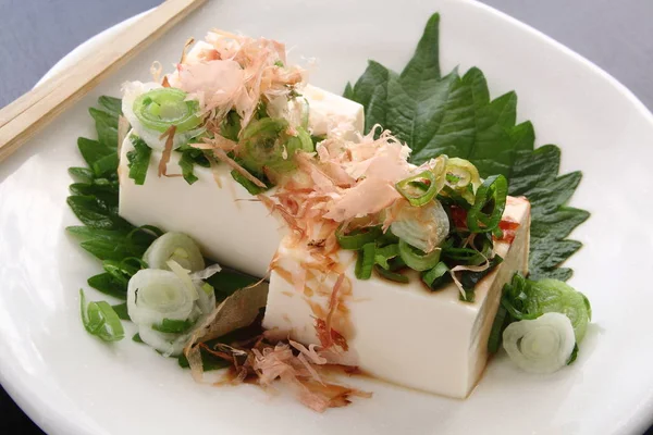 Tofu con salsa de decir — Foto de Stock