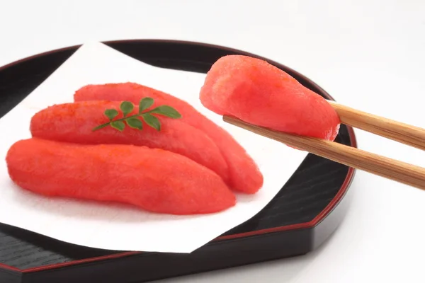Würziger Kabeljau, japanisches Essen — Stockfoto