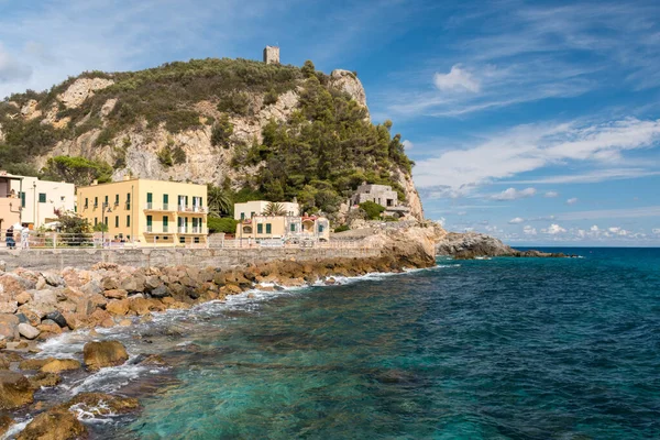 View Varigotti Small Sea Village Savona Sunny Afternoon — Stock Photo, Image