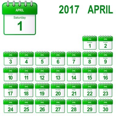 gevşek yaprak takvim 