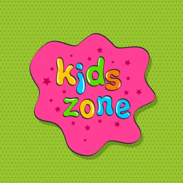 Letras coloridas de la burbuja para la decoración de la sala de juegos de los niños  . Ilustraciones De Stock Sin Royalties Gratis