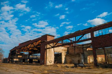 Rusya, Baltysk eski uçak hangarları görünümünü