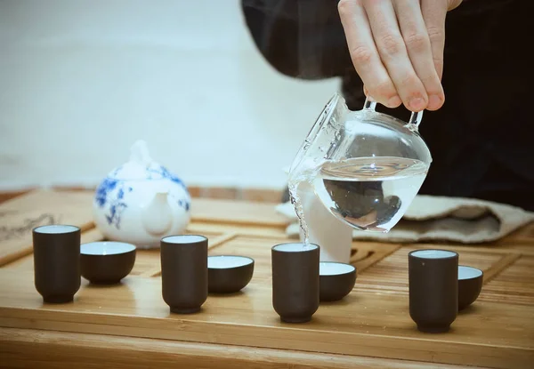 Çin çay töreni kung fu çay öğeleri