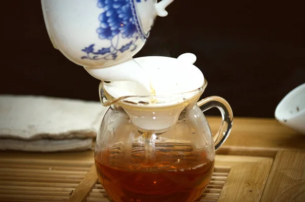 Çin çay töreni kung fu çay unsurları