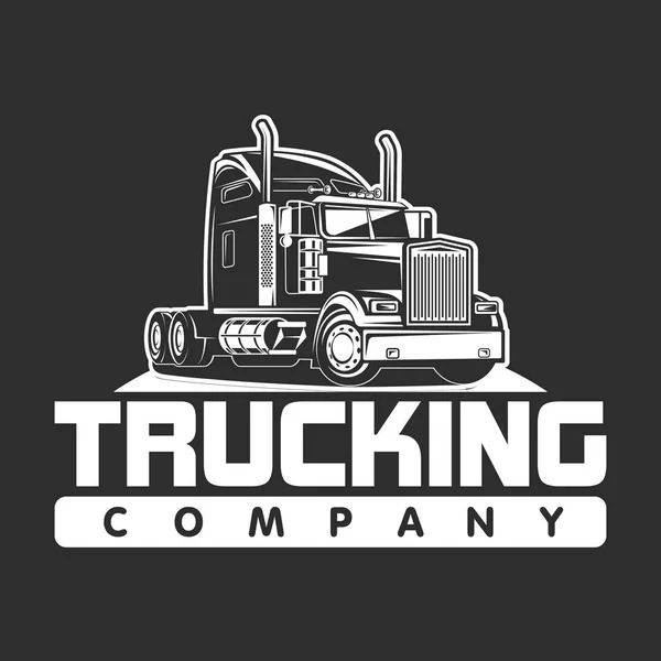 Trucking company logo design - honlink