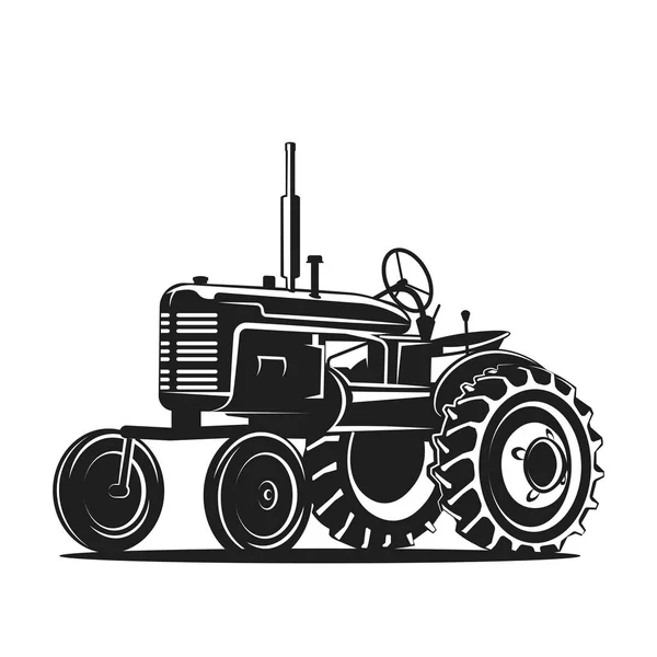 Download Old Tractor Vintage hand drawn cute vector line-art ...