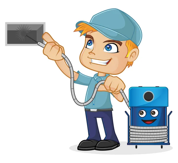 HVAC teknisyeni havalandırma Temizleme