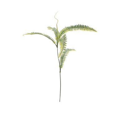 beyaz arkaplanda izole edilmiş yapay çiçekler  