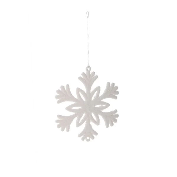 Kerst Decoratie Geïsoleerd Witte Achtergrond — Stockfoto