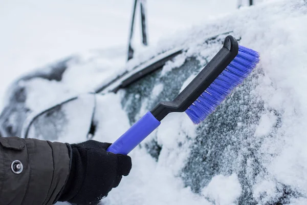 Auto in inverno — Foto Stock