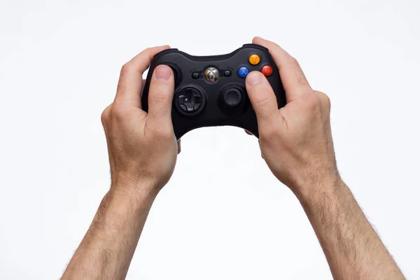 Gaming-Geste im Arm — Stockfoto