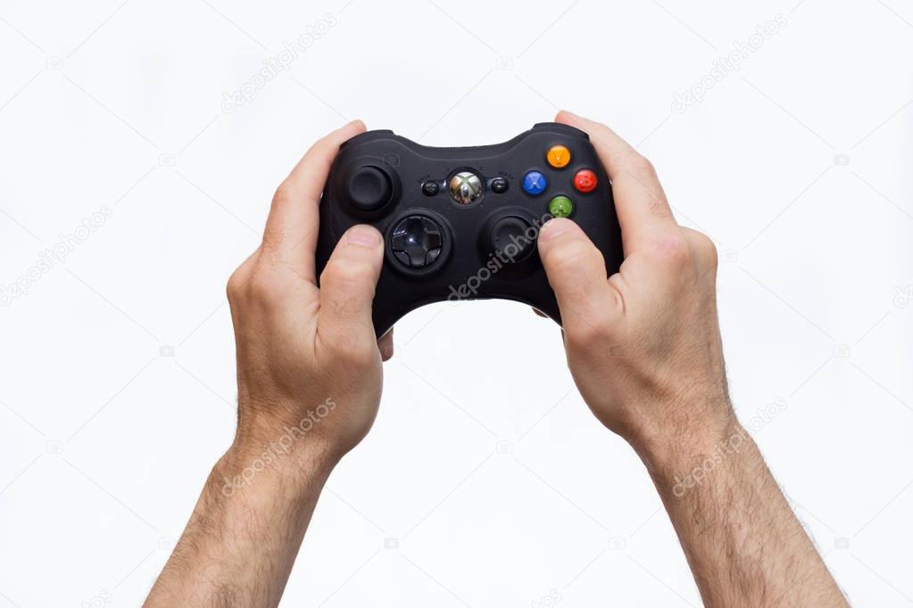 Gaming gesture in the arm 