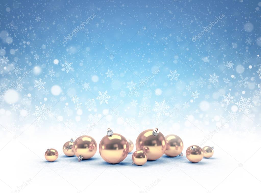 Christmas decoration background