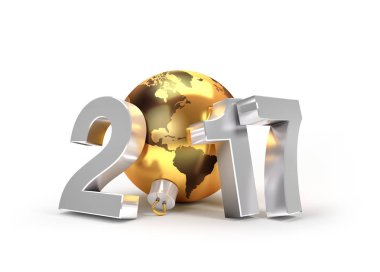 2017 yeni yıl tebrik sembolü