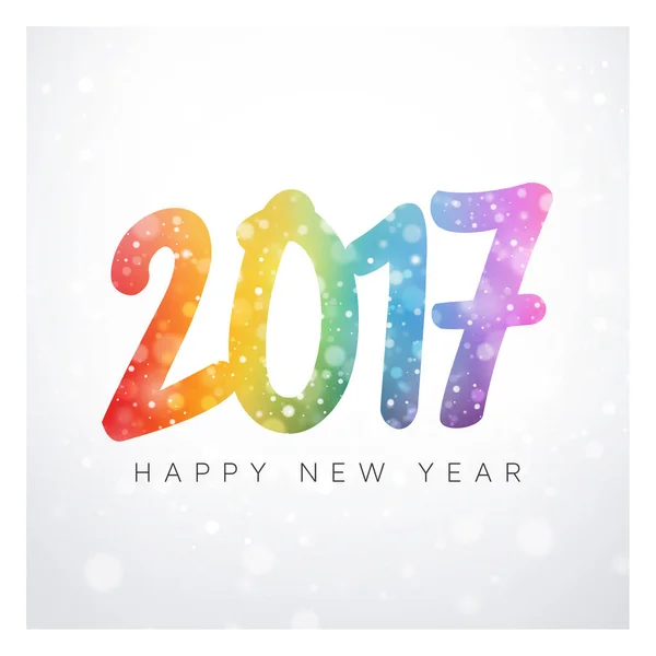 2017 Greeting card — Stock Photo, Image