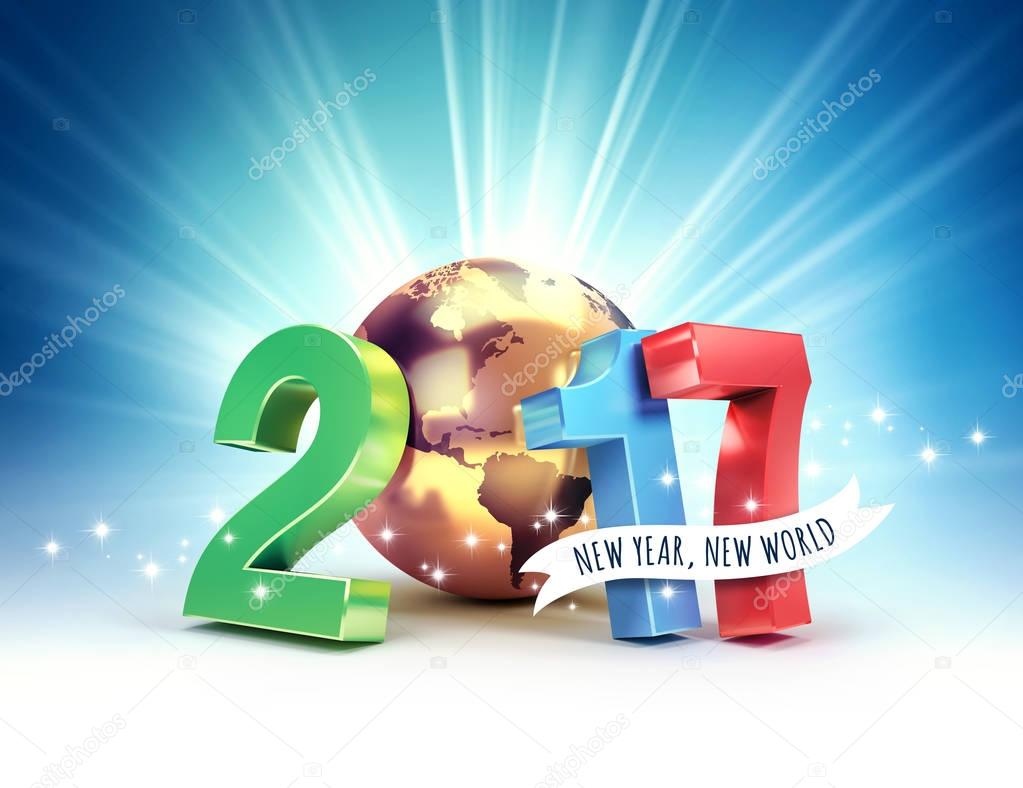 2017 Joyful worldwide symbol