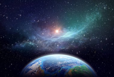 Derin uzayda Exoplanet
