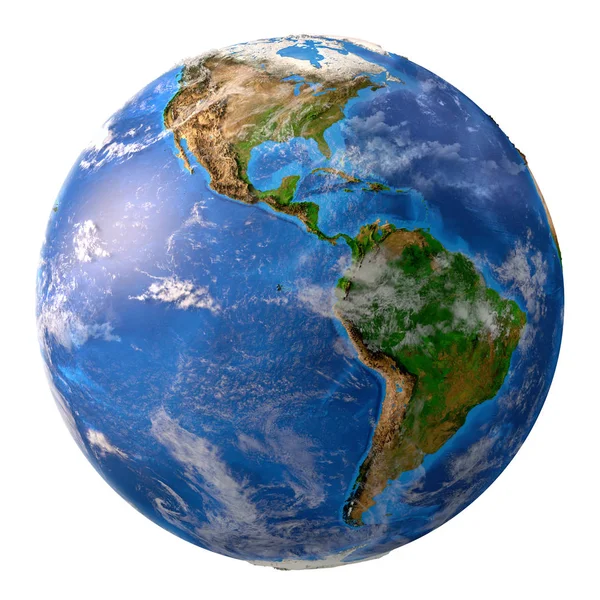 Planet Earth in high resolution — Stock Photo, Image