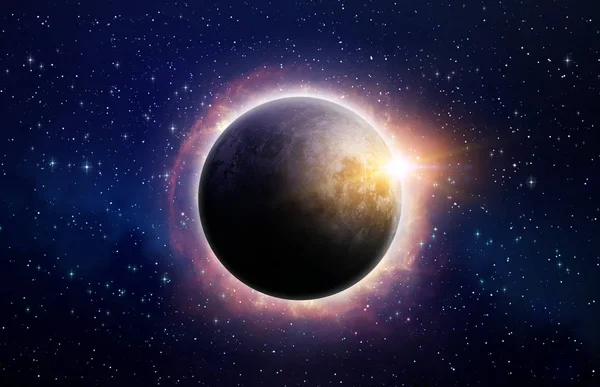 Total solar eclipse — Stock Photo, Image