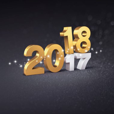 2018 tebrik kartı kavramı