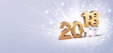 2018 yeni yıl tebrik kartı