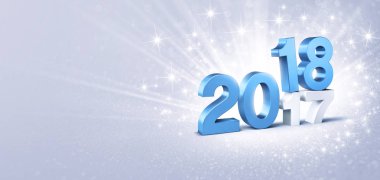 2018 yeni yıl tebrik kartı