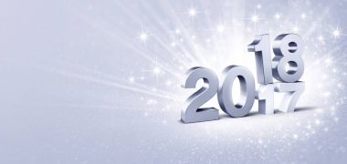 2018 yeni yıl tebrik kartı