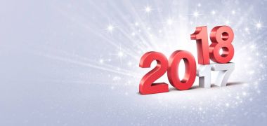 2018 yeni yıl tebrik kartı