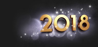 Altın tarihi 2018 tebrik kartı