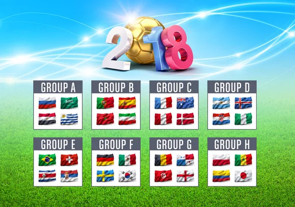 Rusya 2018 futbol rekabet