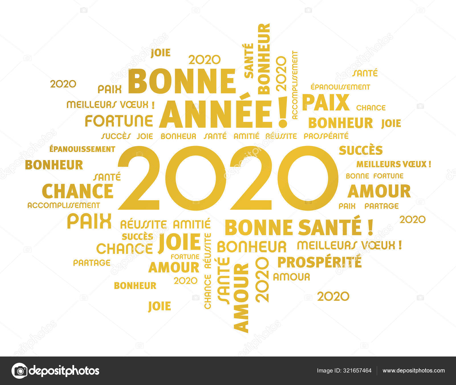 French Word Cloud Greeting Card Stock Vector Image By C Titoonz