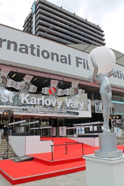 Hotel Thermal, Karlovy Vary. Uluslararası film Festivali Temmuz, 2017 Karlovy Vary, Çek Cumhuriyeti.