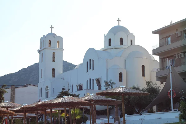 Vue Église Palio Kavala Grèce — Photo