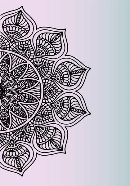 美しい花飾り - 入れ墨のスタイルのアイデア — ストックベクタ