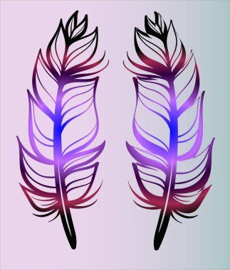 Tüyler yazar, vintage tarzı