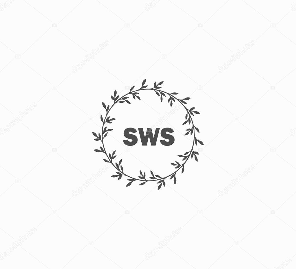 Trending vector icon flat design for social networks. Advertising, attracting followers on social networks. Highlights Icon in a wreath - botany style