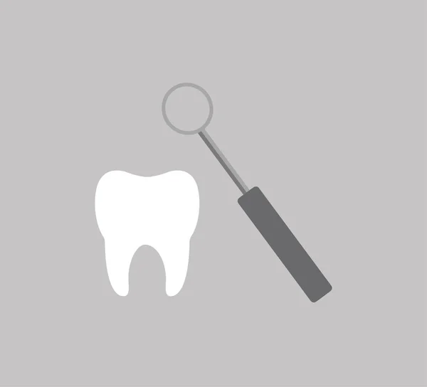 Оральный Уход Гигиена Кариес Лечение Стильный Вектор Зубной Иконы — стоковый вектор